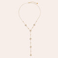 39cm Diamond Mini Deco Edelstahl Halskette