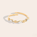 Diamonds Edelstahl Ring