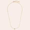 40cm Nice Diamond 26 Alphabet Edelstahl Halskette